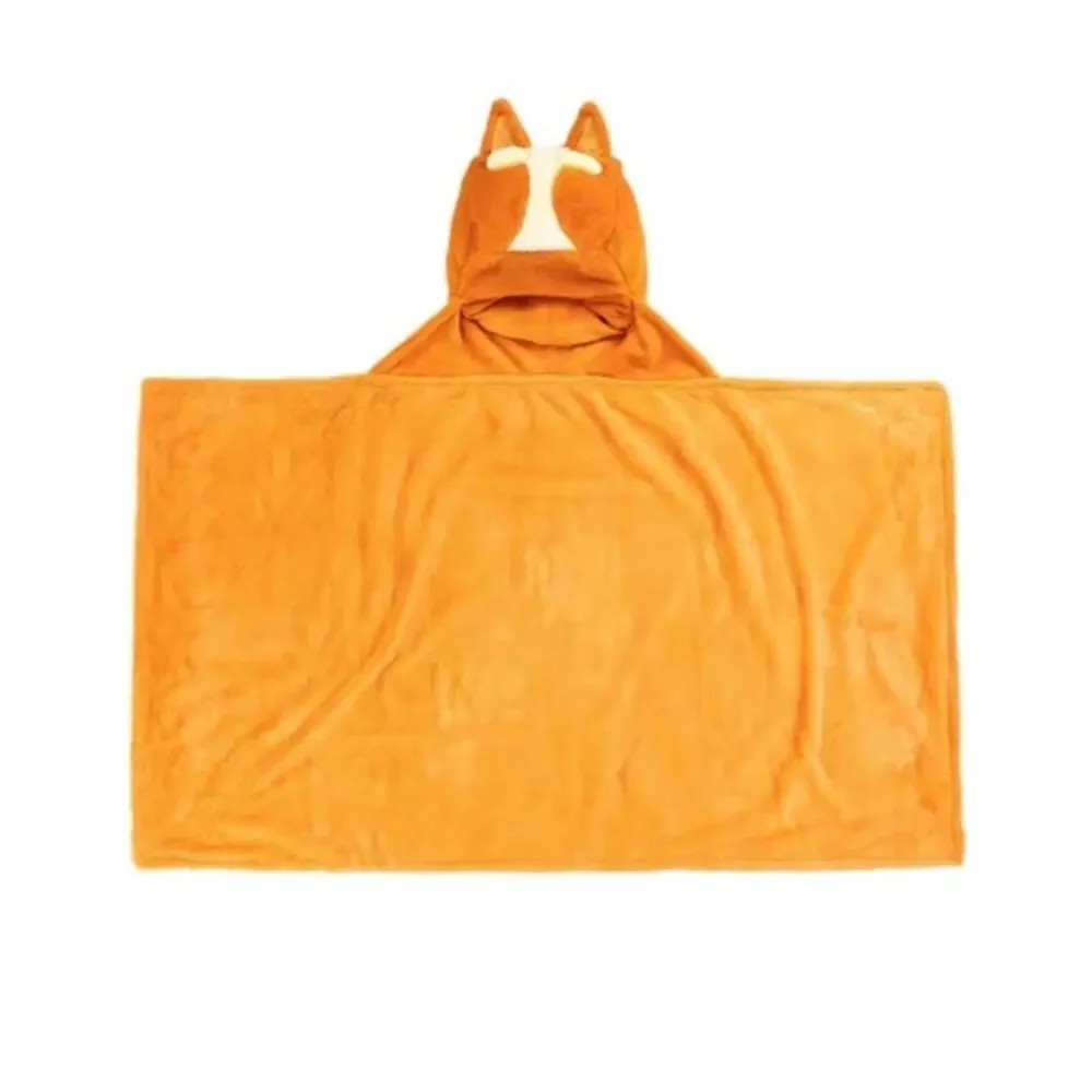 Bluey ( Bingo ) Soft Hooded Plush Throw Blanket 30 X 50